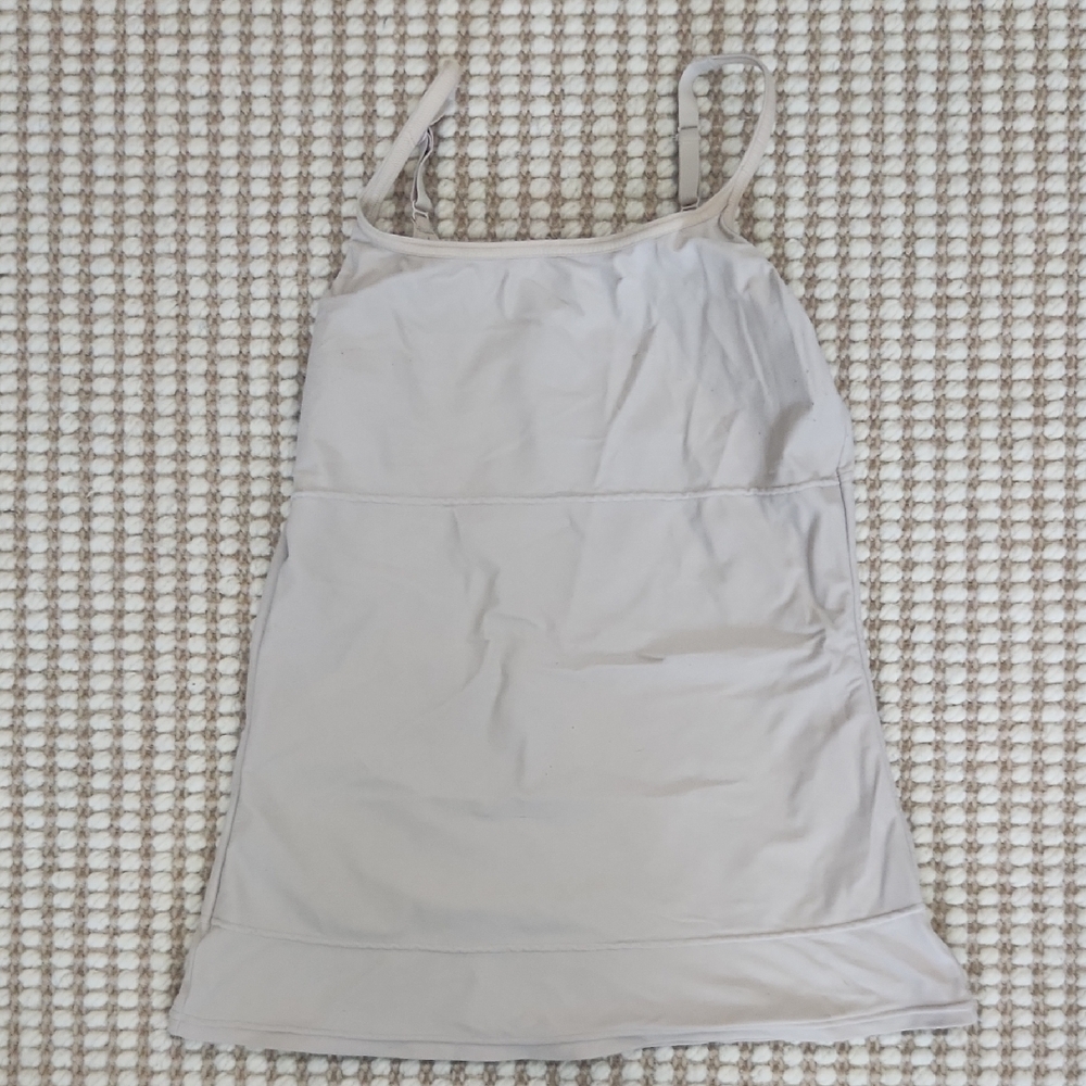 Flexees Classic Essential Lingerie Large Tan Shapewear Slip